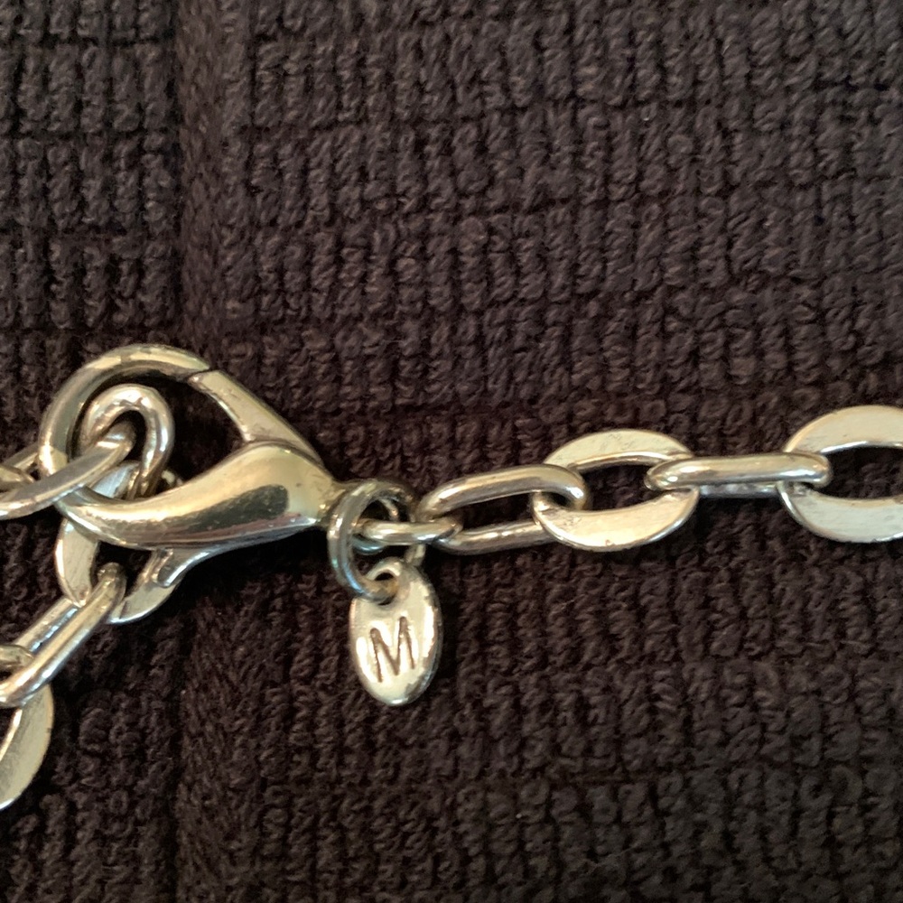 Brighton Silver Scroll Chain Belt - Picture 3 of 3